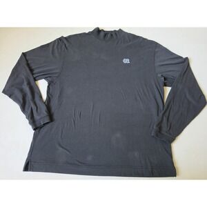 UNC Finley Men's Dark Gray Long-Sleeve Mock-Neck Shirt – Size: 2XL